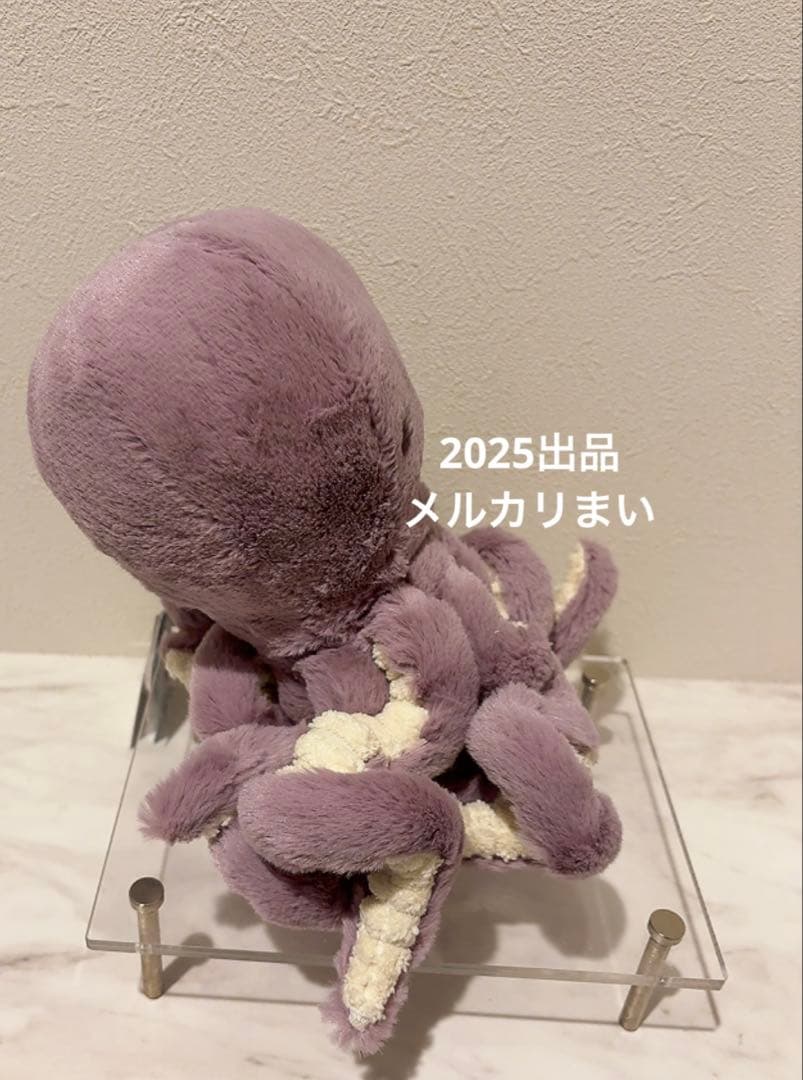  Little Maya Octopus タコ 紫 ぬいぐるみ