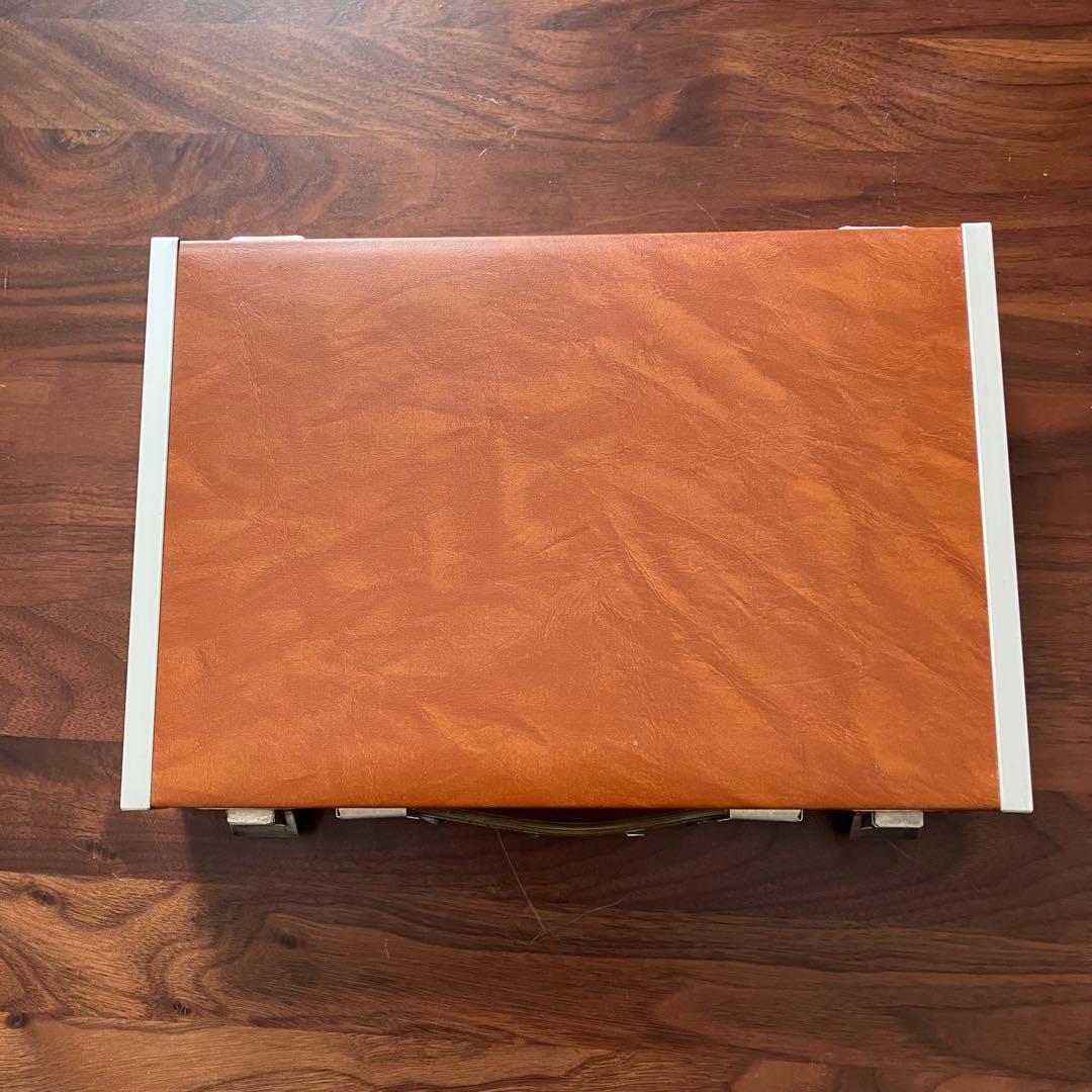 【希少】かきぬま製 麻雀牌 フルセット 役一覧表・点数早見表付 象牙調 背竹風