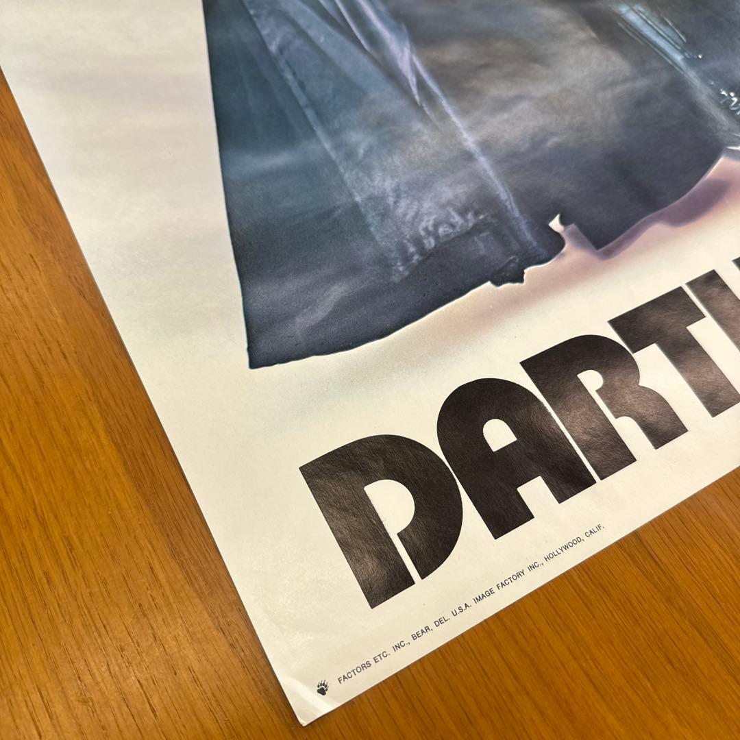 希少美品 当時物 スターウォーズ ダース・ベイダー B2映画サイズ