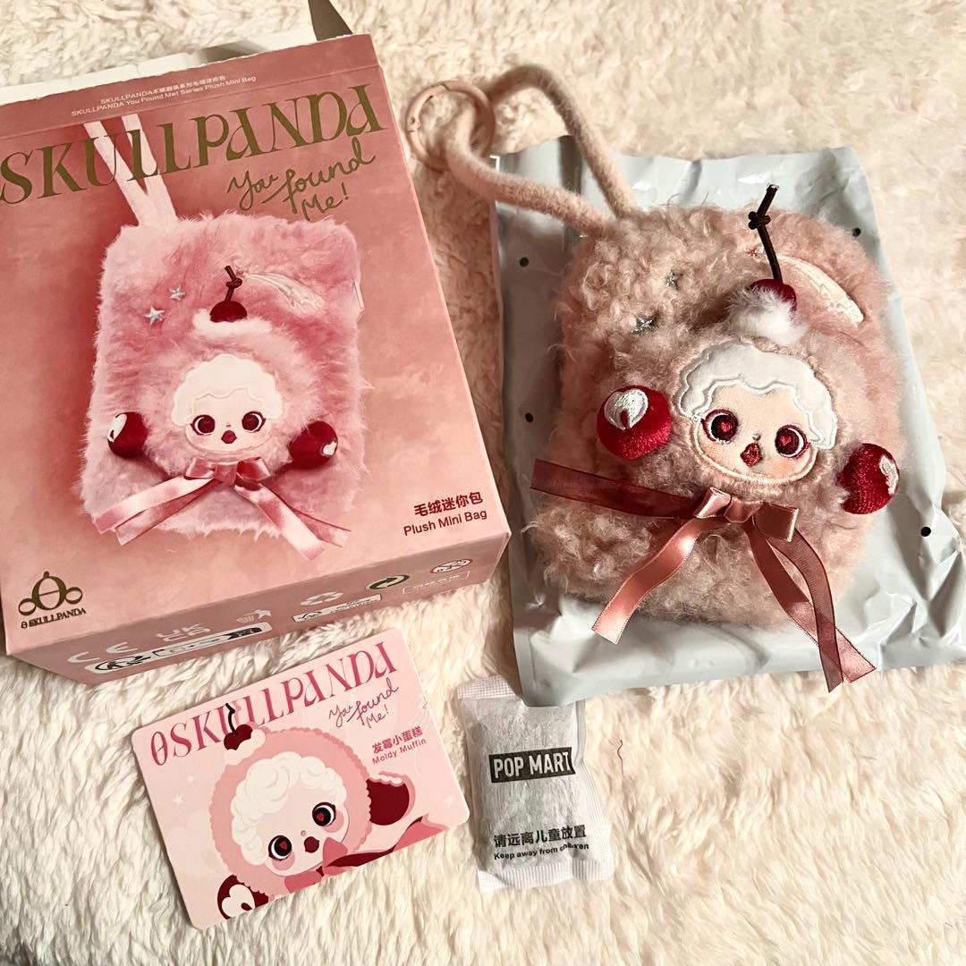 正規品】新作 スカルパンダ ミニバッグ Moldy Muffin ピンク - メルカリ