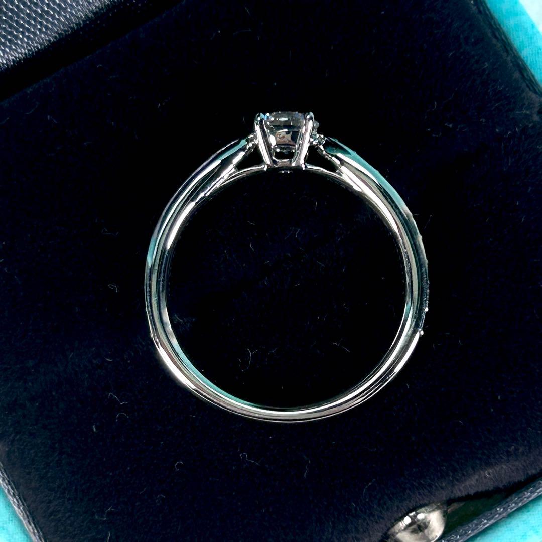 め*か様 新品仕上げ済✨ティファニー ハーモニー ソリティア プラチナ 0.25