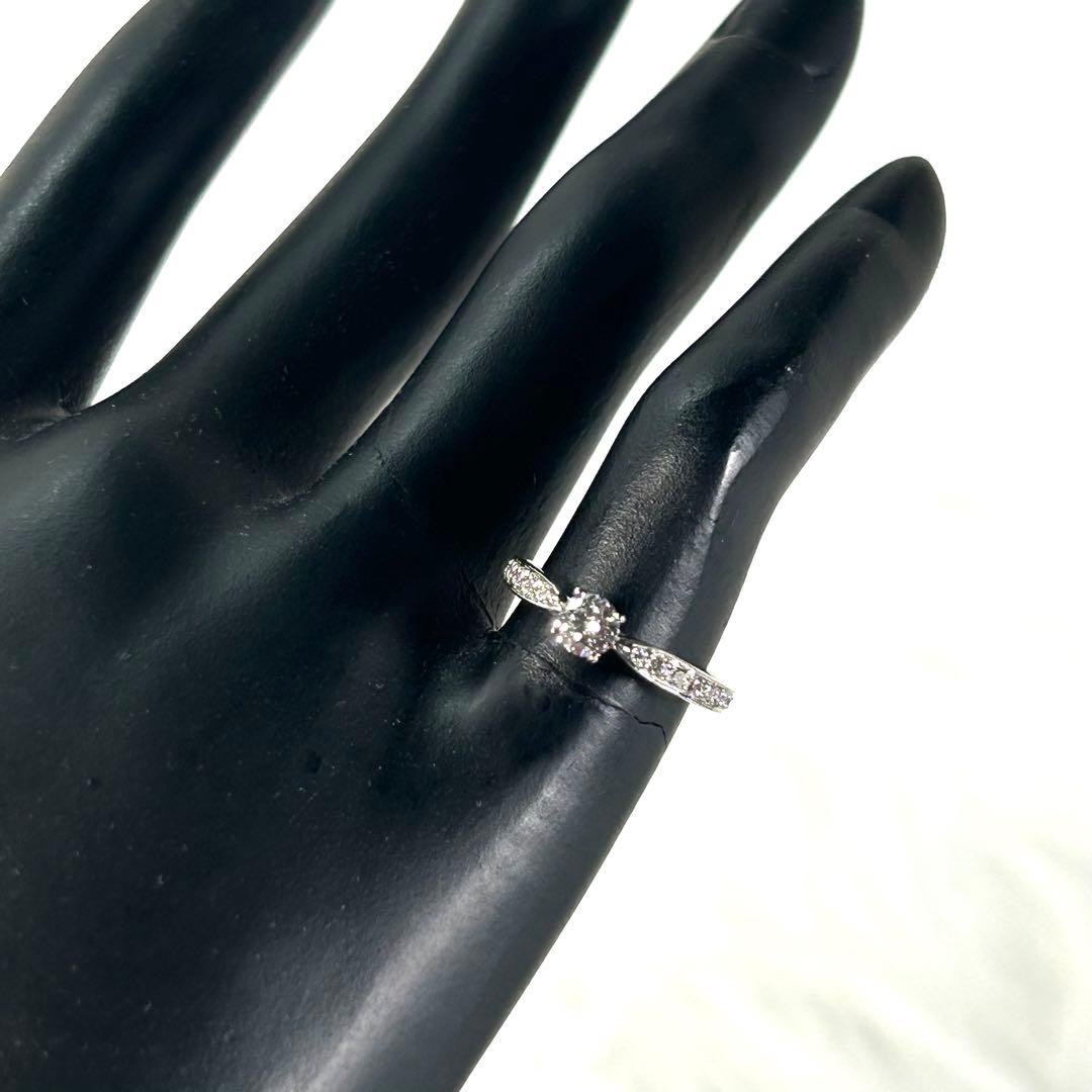 め*か様 新品仕上げ済✨ティファニー ハーモニー ソリティア プラチナ 0.25