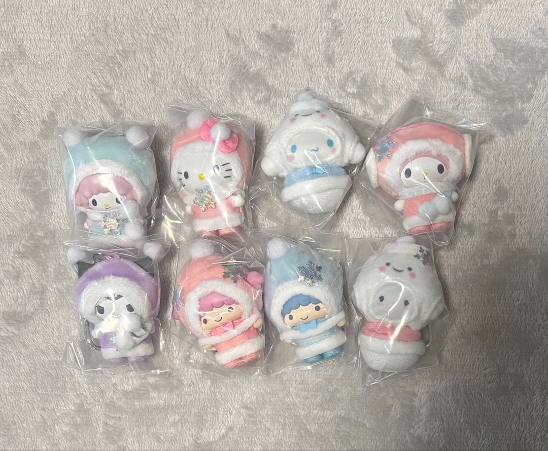 サンリオ　ちびっとも　シークレットキーホルダー　雪の精　コンプリート Amazon.co.jp: サンリオ(SANRIO) シークレットキーホルダー 雪の精