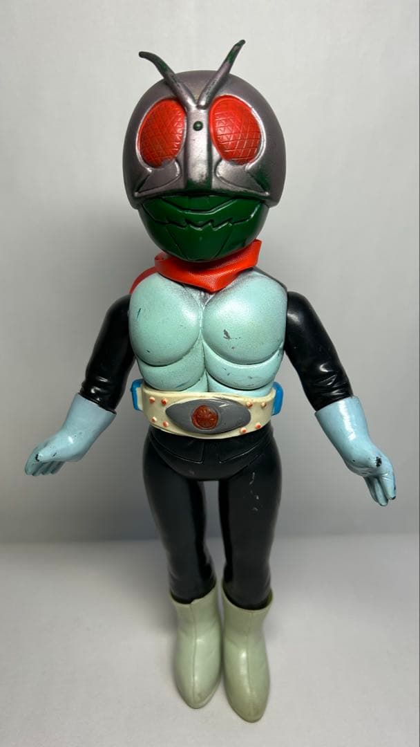 仮面ライダー旧１号　バンダイ　ソフビ