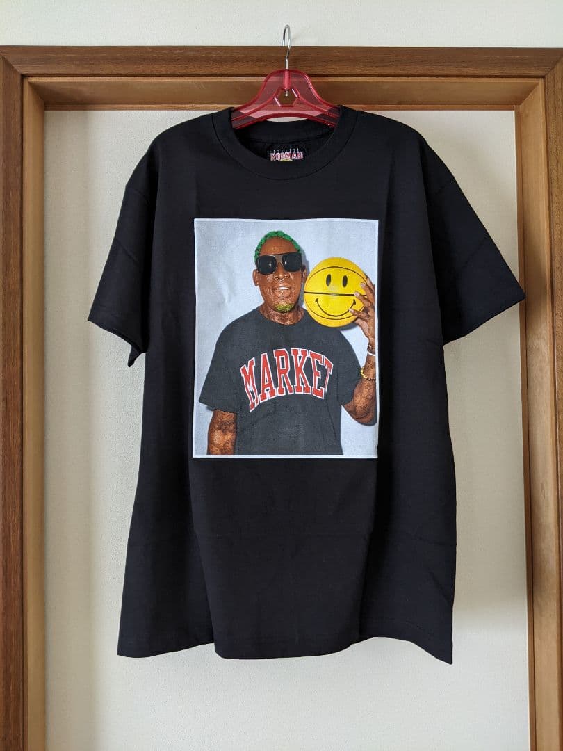 ロッドマン Tシャッ 90's Dennis Rodman USA製 NBAプレイヤーイラスト