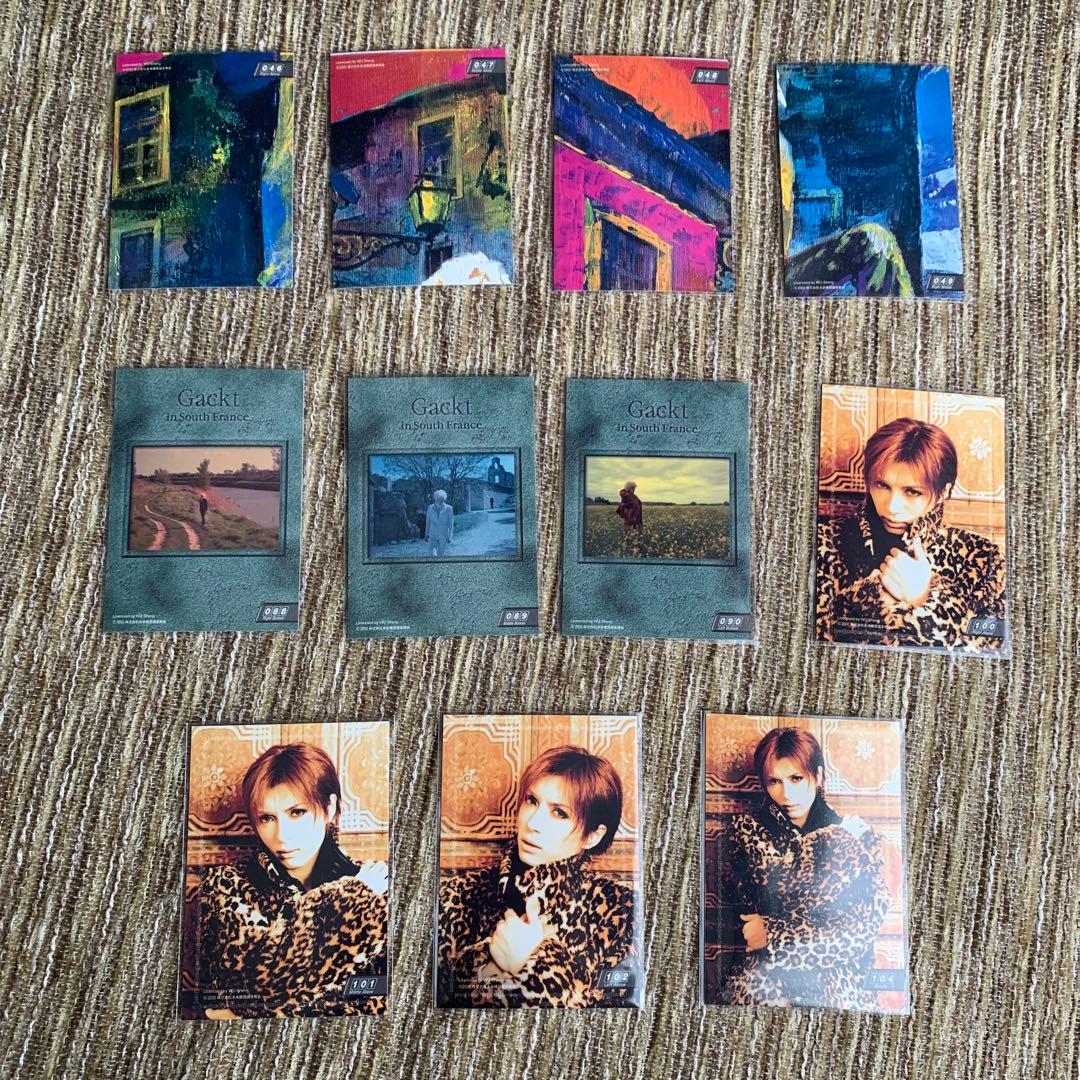 未来蜂歌留多商会・GACKT・トレーディングカードコレクション・20枚