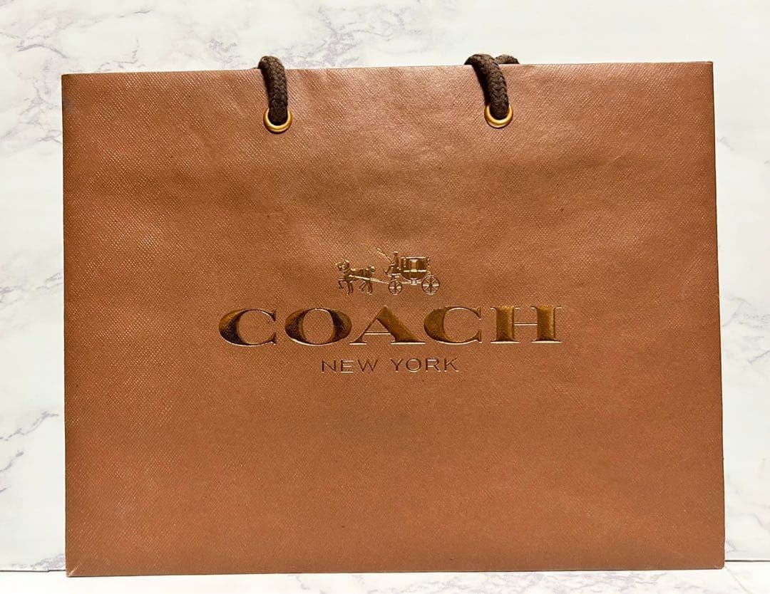 COACH コーチ ショッパー ショップ 紙袋 3種セット - メルカリ