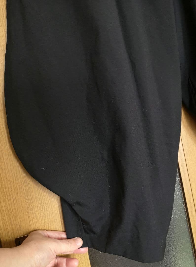 ブラックコムデギャルソン サルエルパンツ