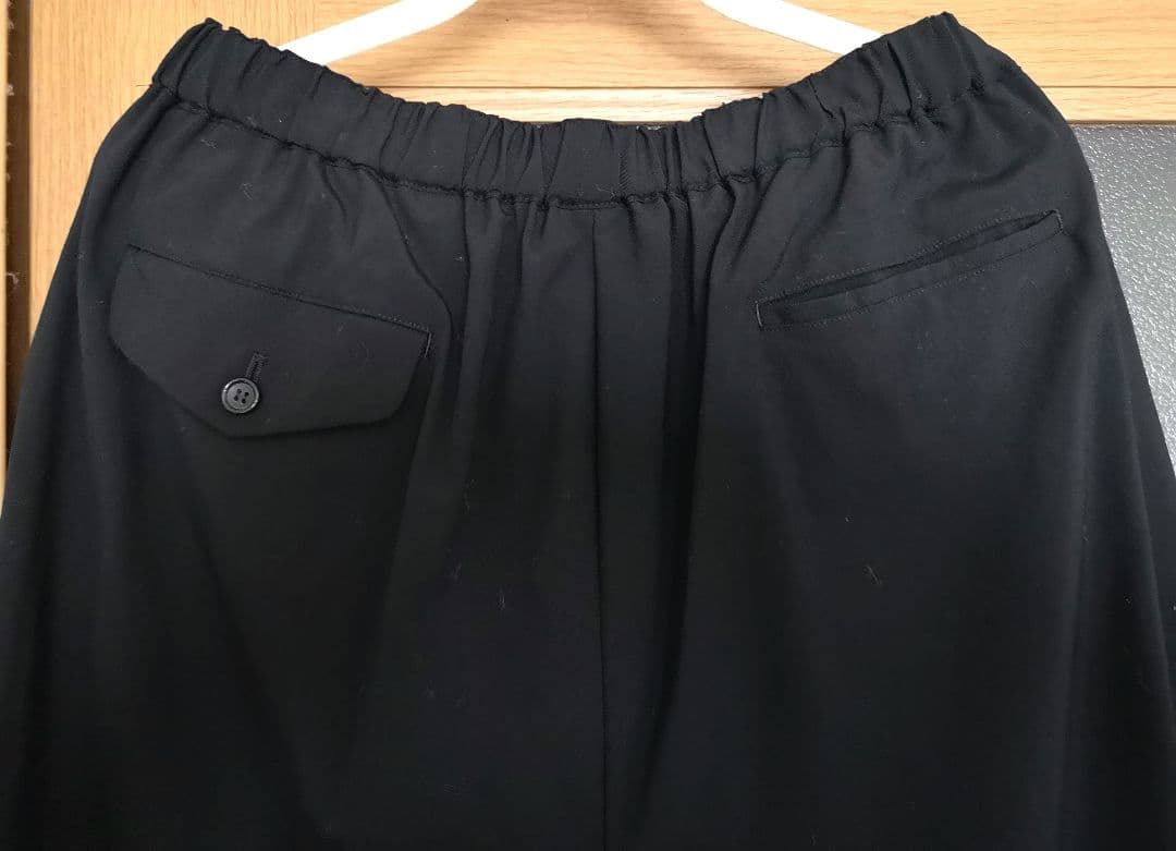 ブラックコムデギャルソン サルエルパンツ