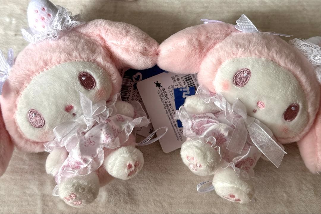 マイメロディ 白いちごのティータイム マスコット 白いちごのティー