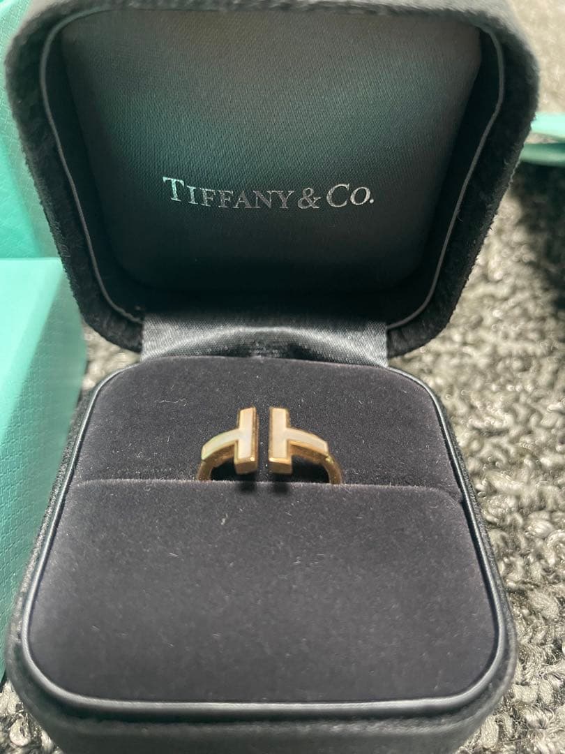 Tiffany & Co. T字型リング ゴールド