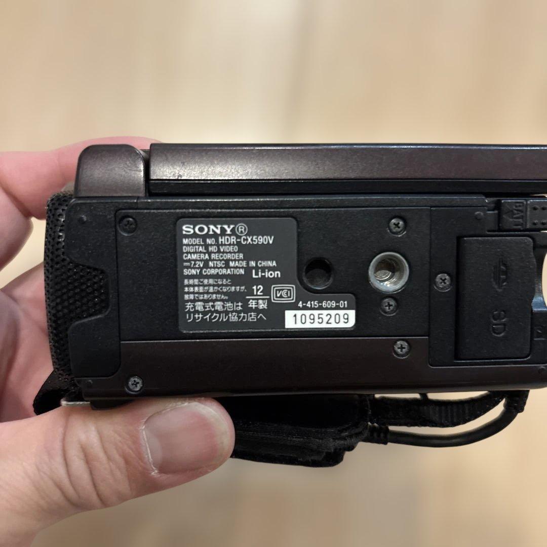 SONY ビデオカメラ　HDR-CX590V