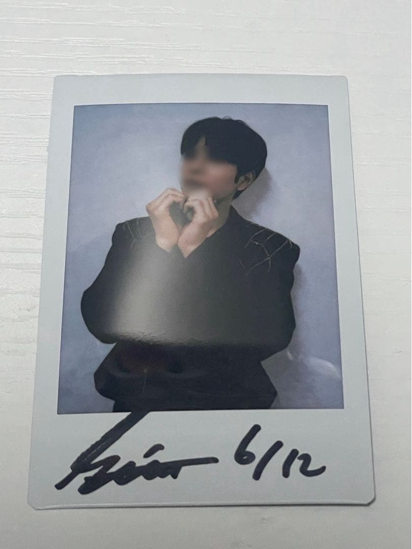 straykids スンミン直筆サイン入りチェキ
