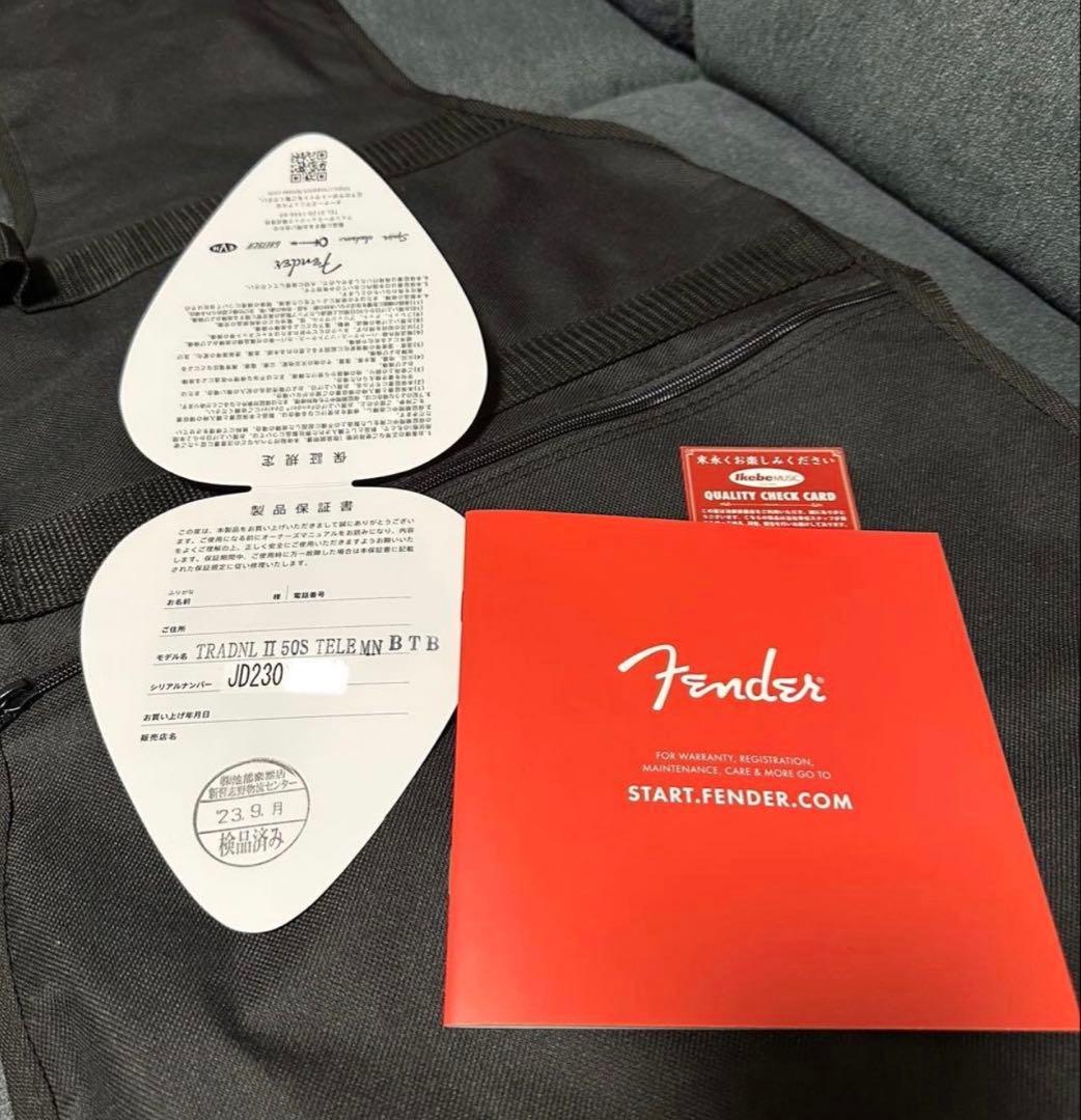 ギター Fender Made in Japan Traditional II 50s