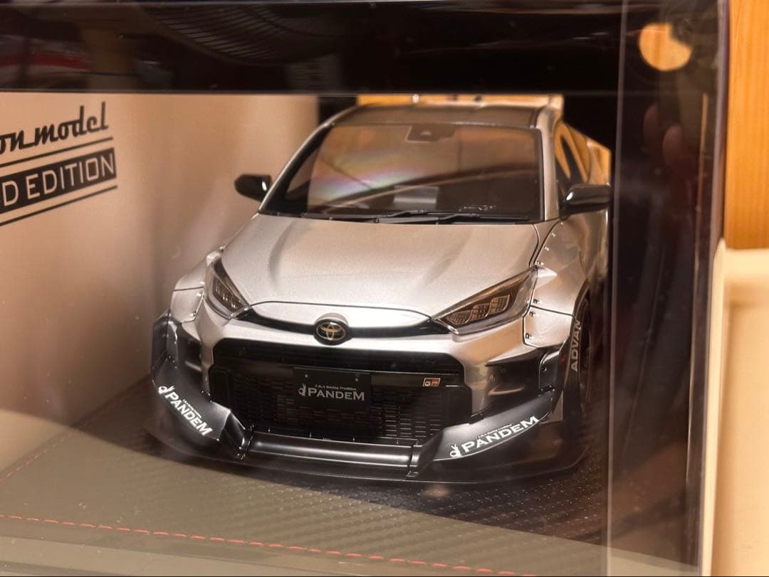 イグニッションモデル IG2904 ヤリス4BA Silver ☆エンジン付き