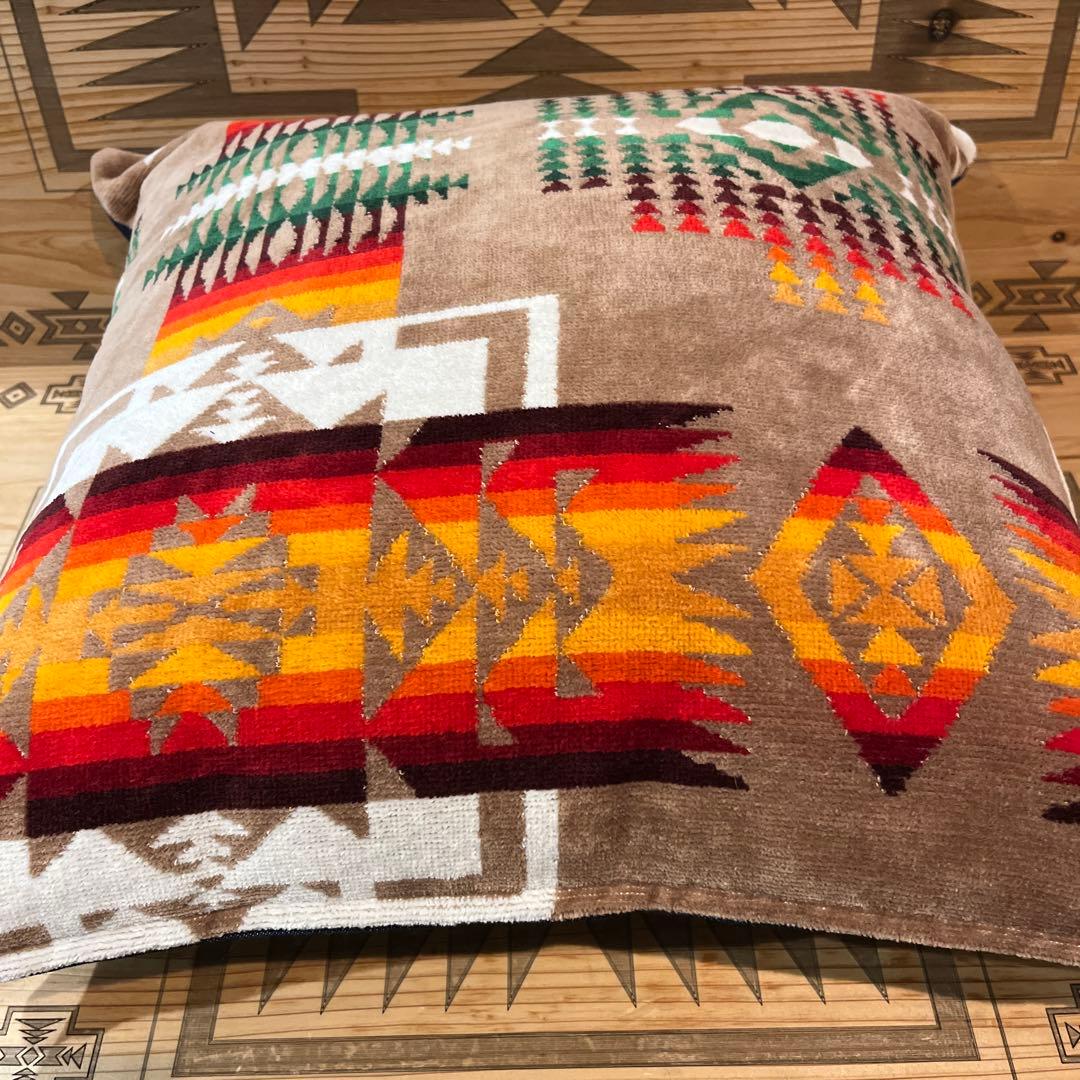 べーやんページ ペンドルトン クッションカバー リメイク ティッシュカバー