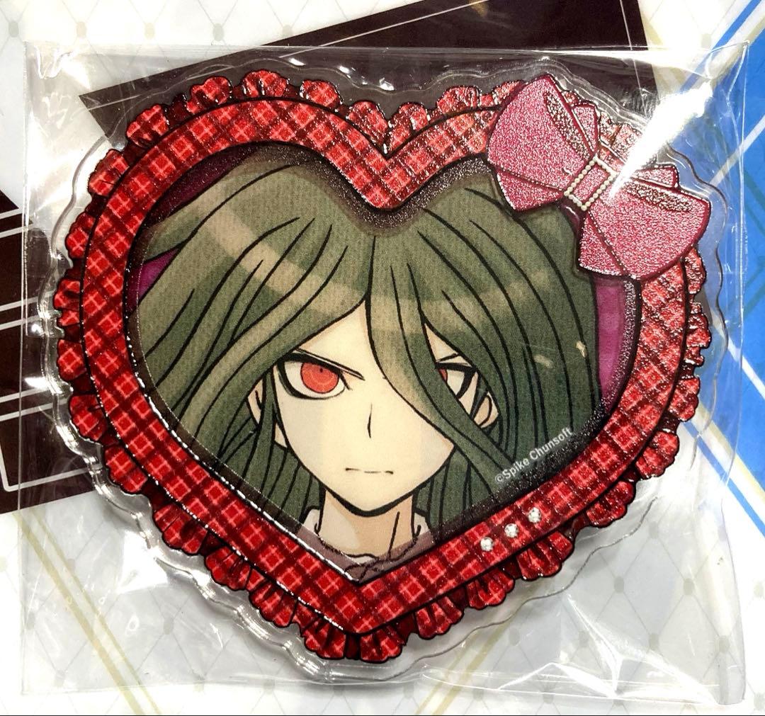 ダンガンロンパ 照れ顔 ハート型アクリルバッジ 七海千秋