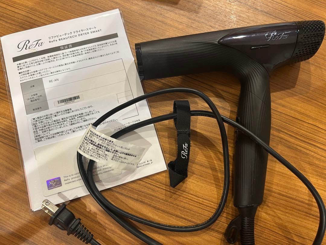 【ジャンク品】ReFa ドライヤー ブラック