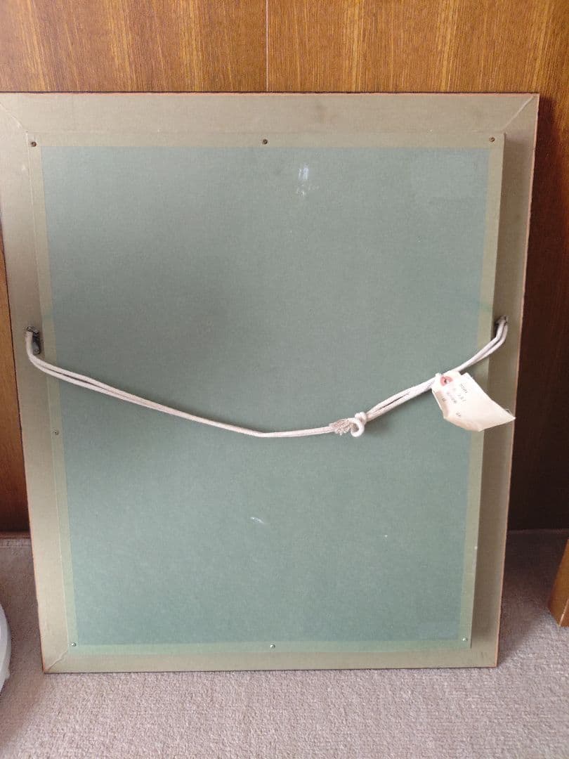 北川美子 油彩画 風の視線 6号