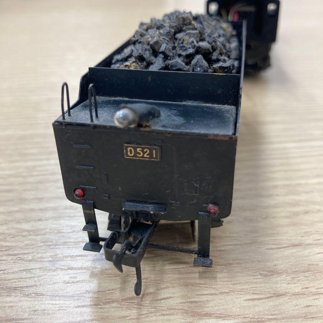 HOゲージ アダチ D52形 蒸気機関車 D521 ジャンク品 現状渡し