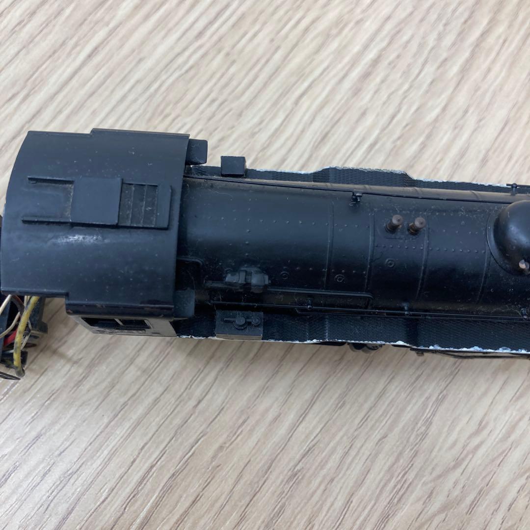 HOゲージ アダチ D52形 蒸気機関車 D521 ジャンク品 現状渡し
