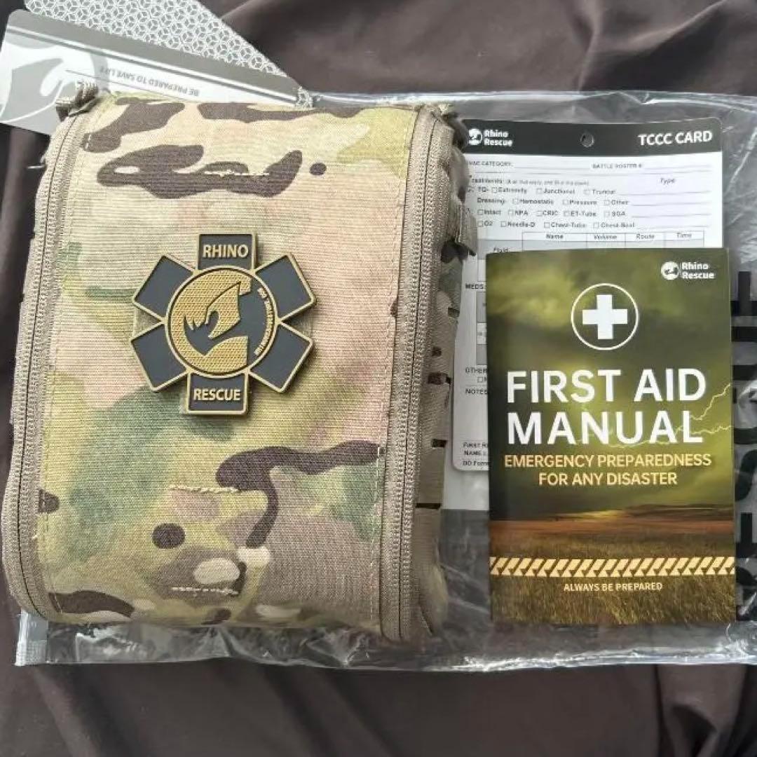 実物 IFAK RHINO RESCUE 米国FDA承認 防災 応急処置キット 実物 RHINO
