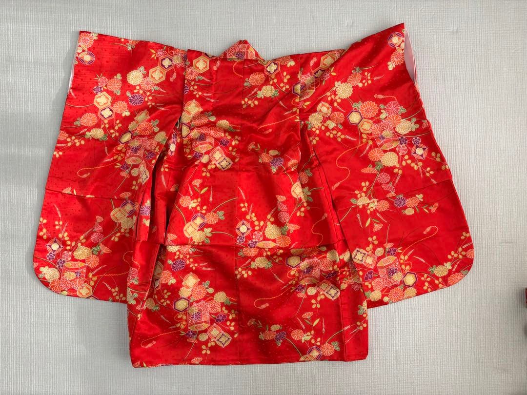 七五三 3歳 着物 被布 小物セット