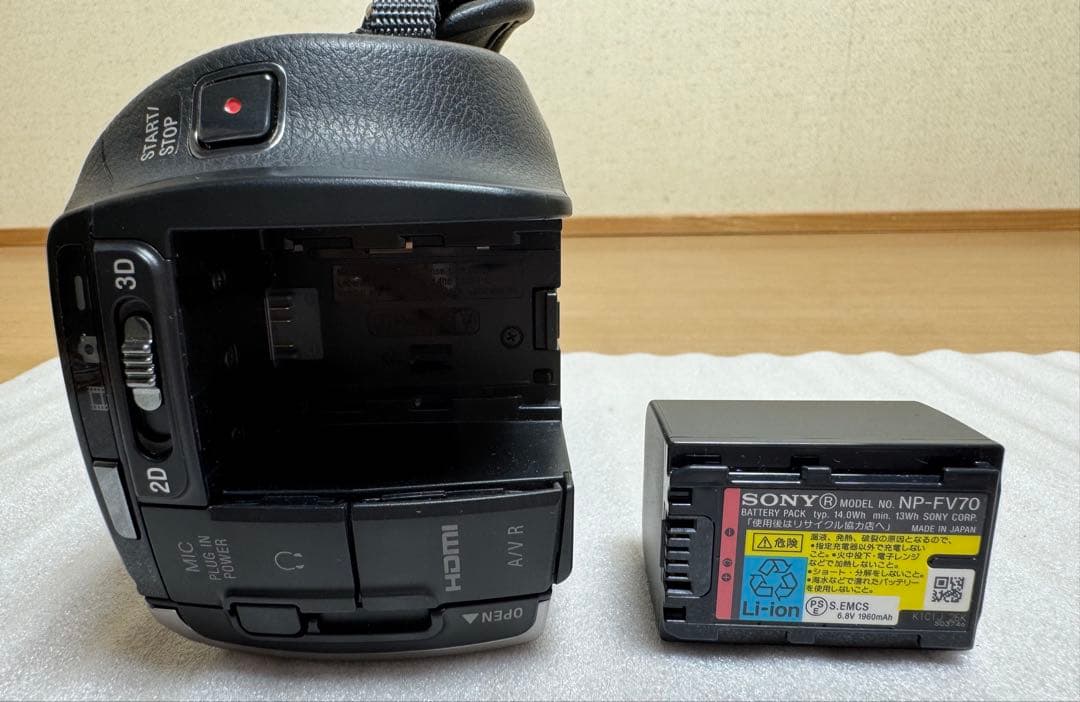 3Dカメラ SONY Handycam HDR-TD10 動作未確認