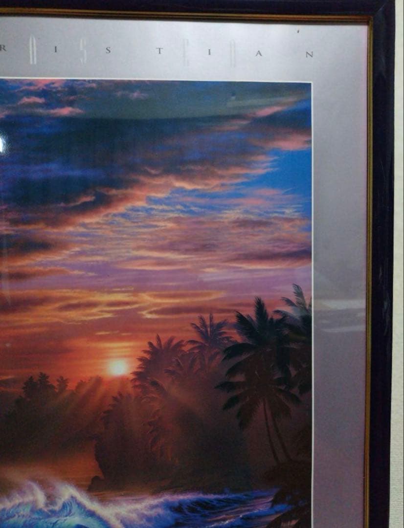 クリスチャンラッセンのゴールデンモーメント額縁 - メルカリ