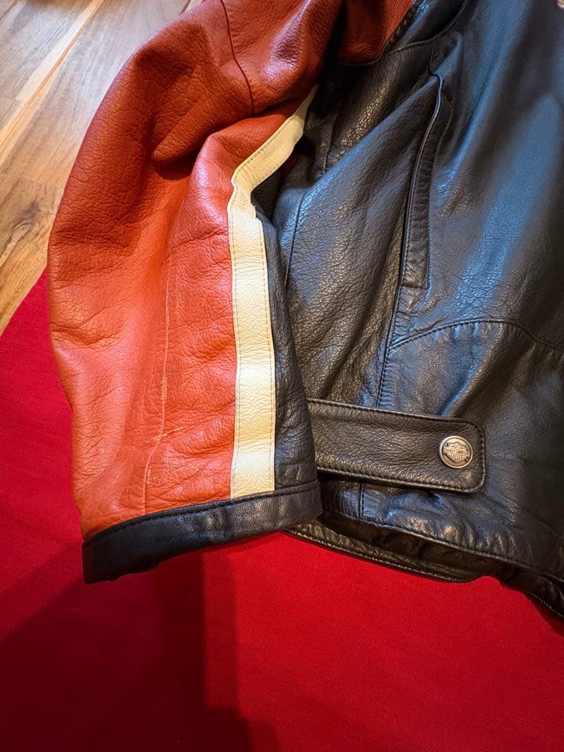 HARLEY DAVIDSON ライダースジャケット ライナー付 XL