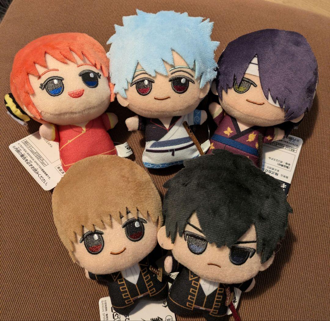 銀魂ぬいぐるみ銀時神楽新八高杉土方沖田202501192200