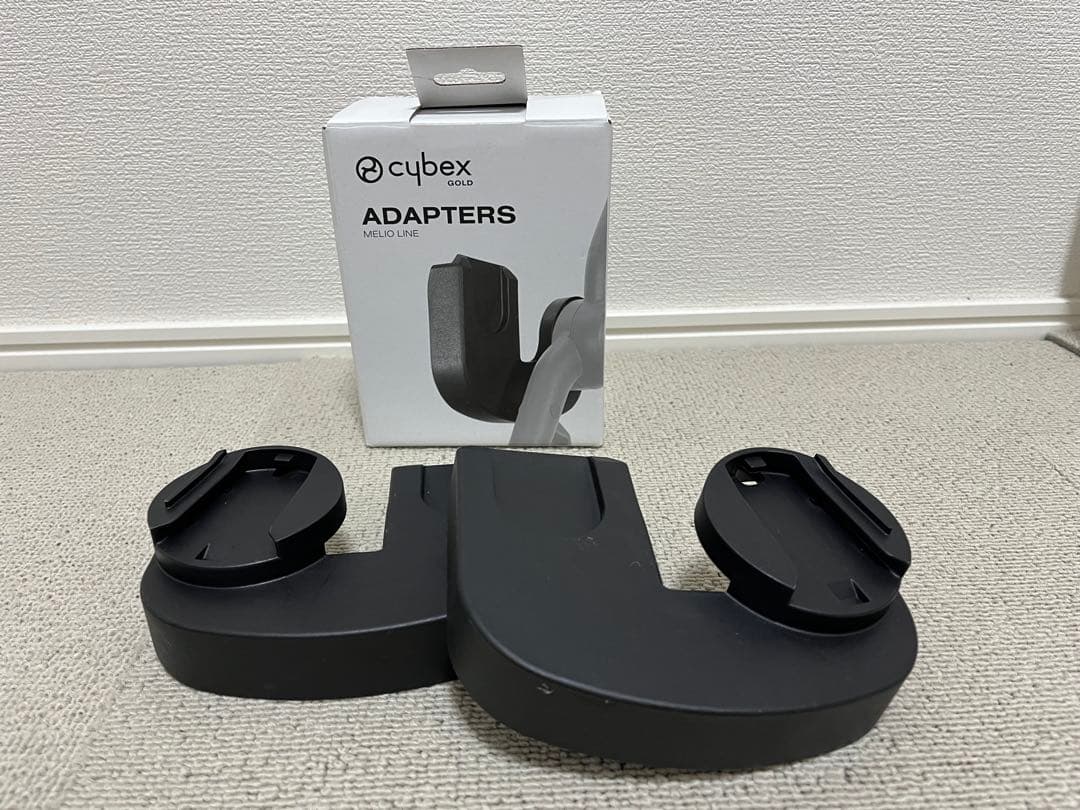 Cybex cloud Z2 i 黒　チャイルドシート　＋　メリオアダプター