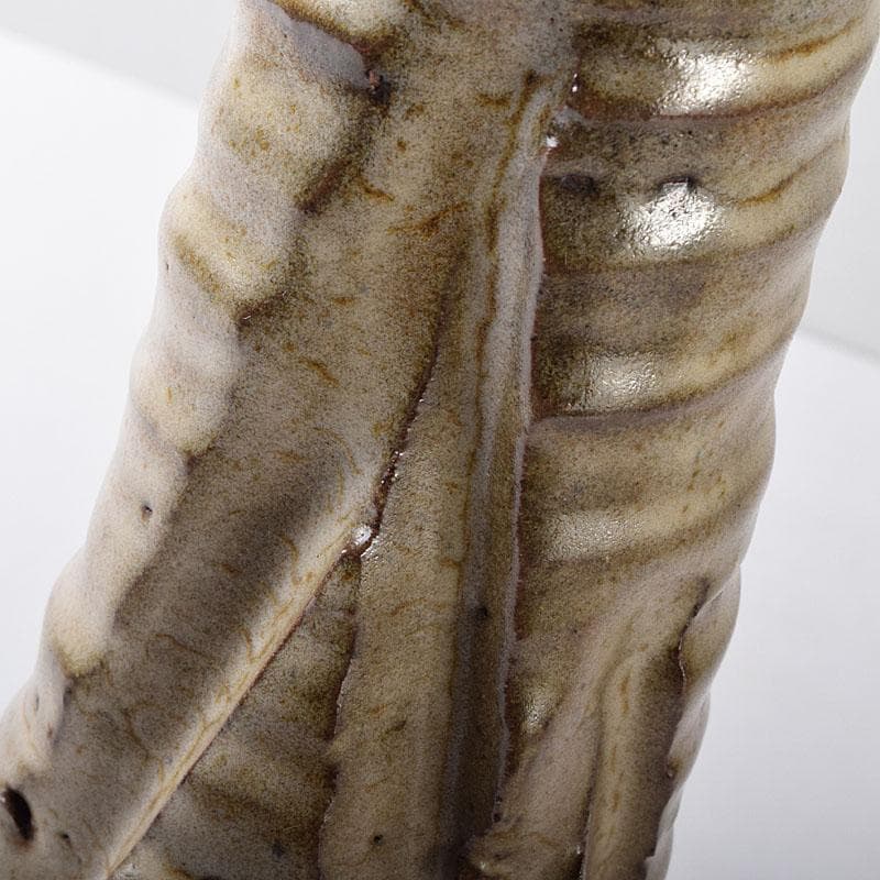 薩摩焼 古薩摩 大へら持ち手付 細長花生 花瓶 時代箱 M R8727 - メルカリ