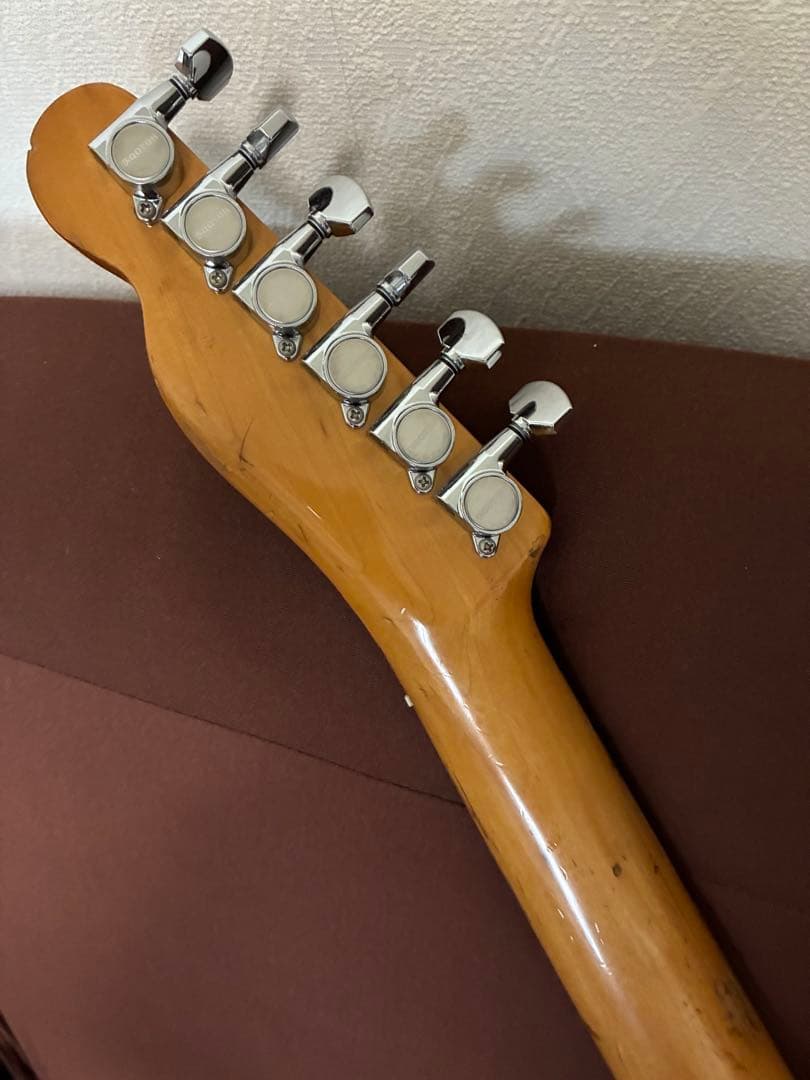 ☆fenderコンポーネントテレ☆EMG・ステンレスフレット☆ASHストラップ