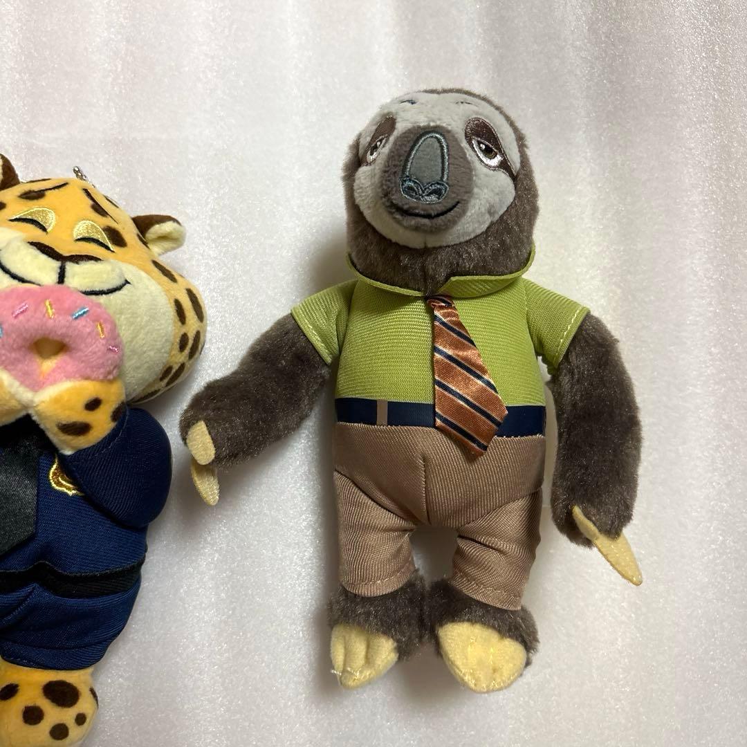 ズートピア　ぬいぐるみ　ニック　ジュディ　フィニック　クロウハウザー　フラッシュ