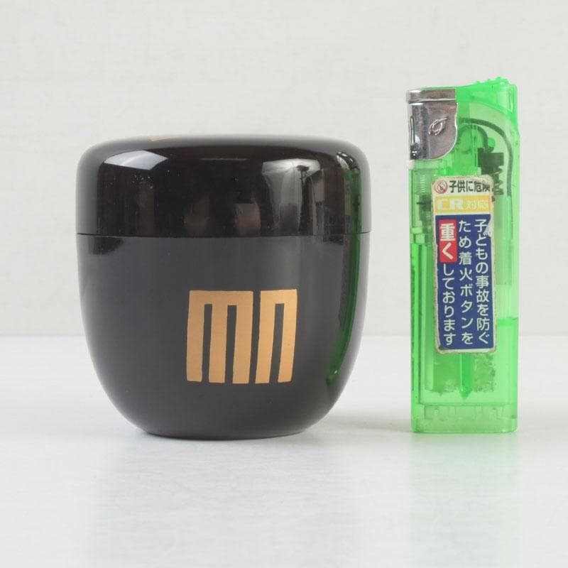 茶道具 北村葵春作 香ノ図蒔絵 中棗 共箱 V 9469