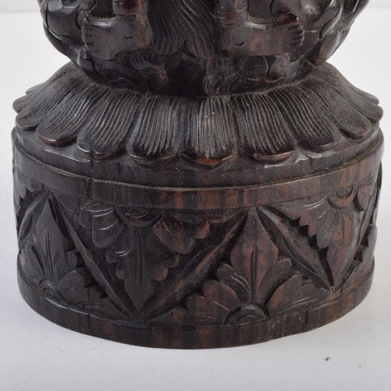 バリ島 インドネシア 木彫 ガルーダ 面 壁飾 置物 2点まとめて N9064A