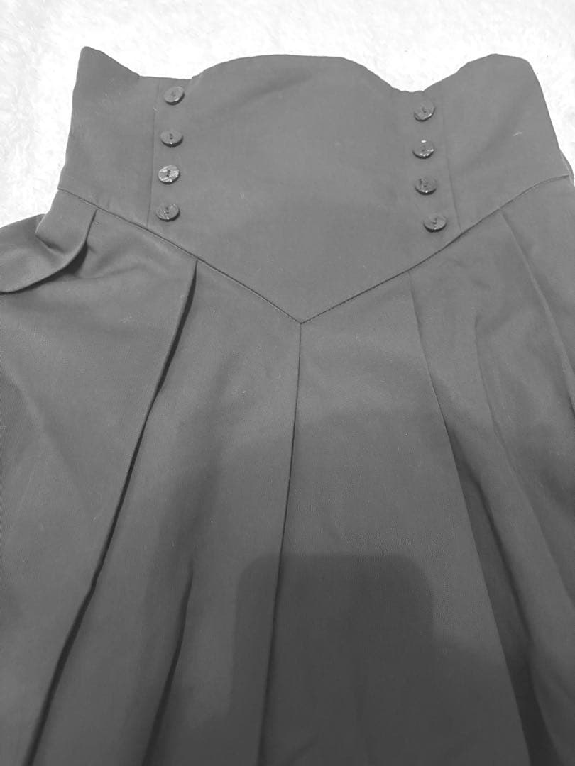 ATELIER BOZ アトリエボズ　ハイウエストスカート　黒　ゴスロリ