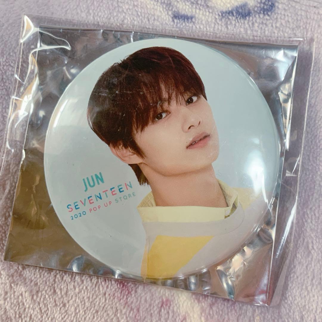 seventeen jun popup ランダム缶バッジ - メルカリ
