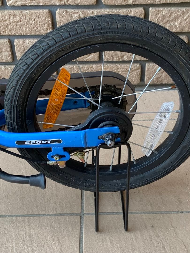 【美品】STRIDER 14X ブルー ペダル&キックスタンド付き