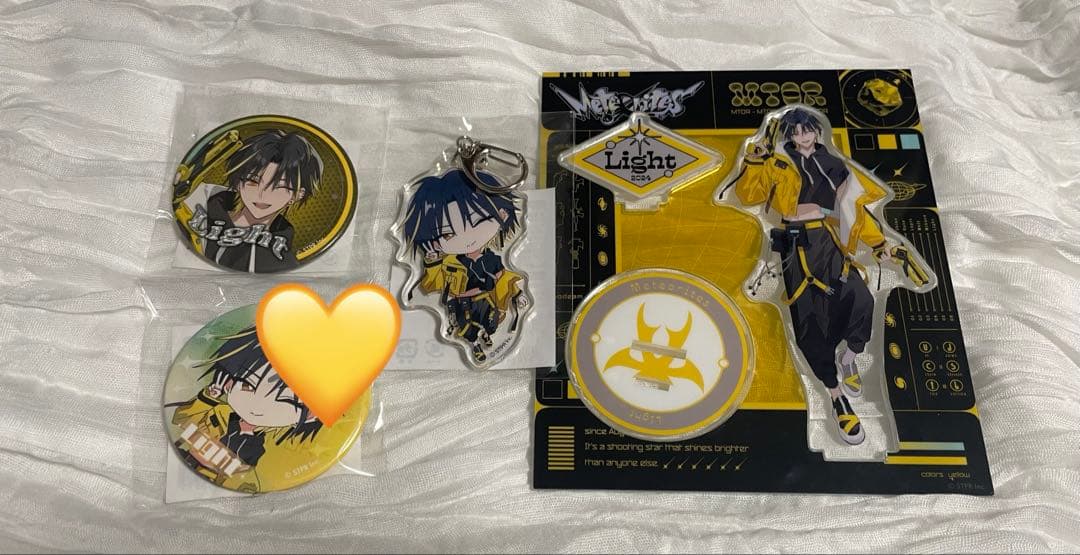 めておらデビューグッズ コンプリートセット 明雷らいと サイン入り