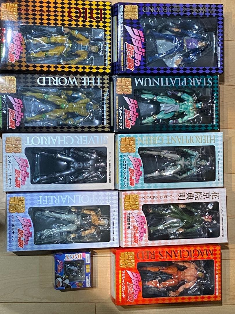 ジョジョ 超像可動 三部 9体セット