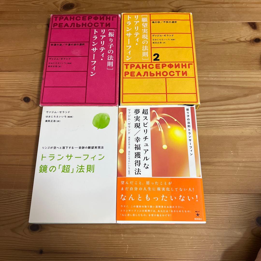 リアリティ トランサーフィン 4冊セット