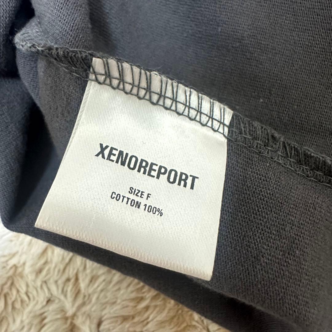 xenoreport Tシャツ チャコール サンウォン