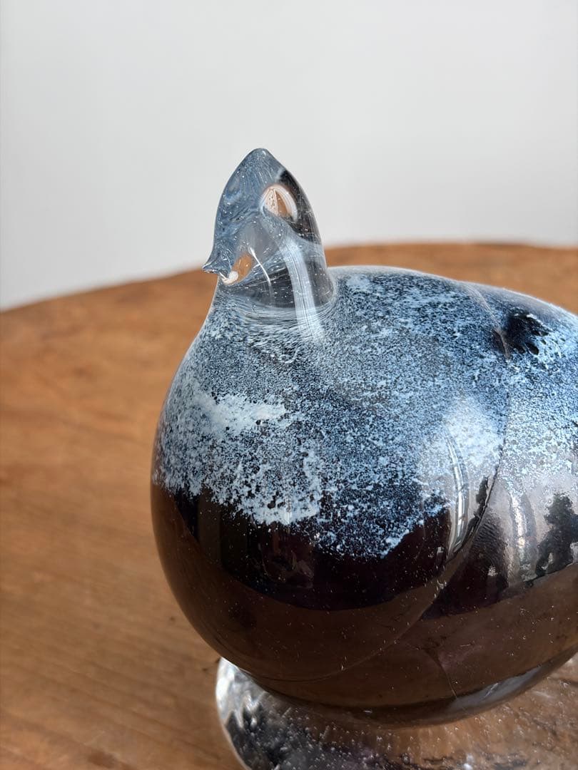 スウェーデン製 Haparanda Glasbruk ガラスの鳥 オイバトイッカ - メルカリ