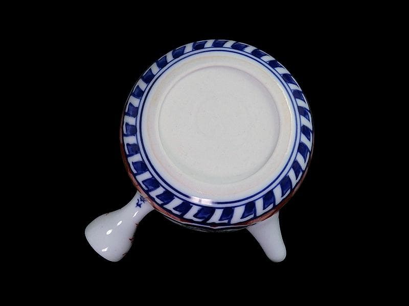 九谷 大聖寺伊万里 金襴手 窓絵 松竹梅の図 急須 F335AS-fbun - メルカリ