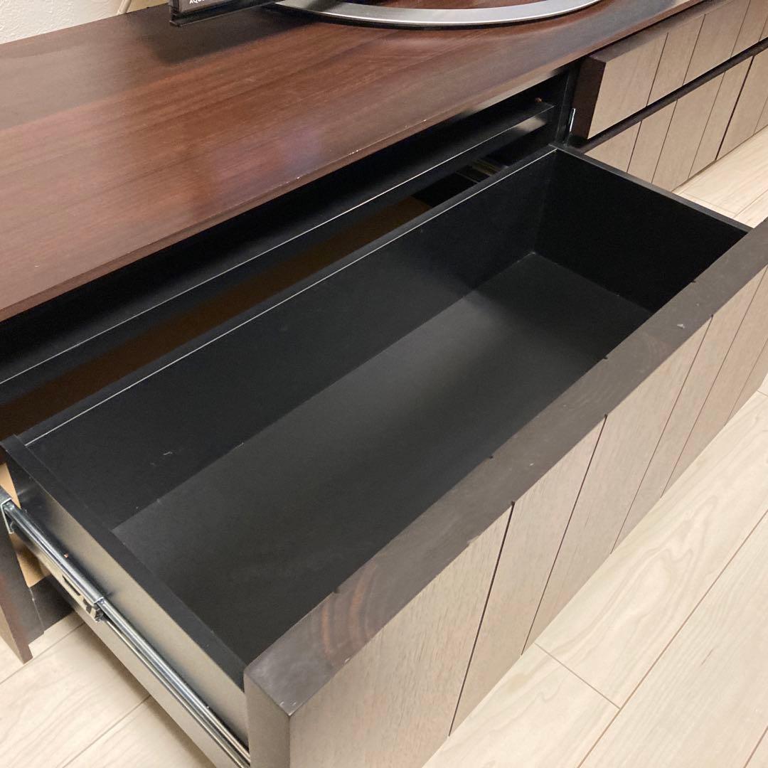 MKマエダテレビボード180 ウォールナット