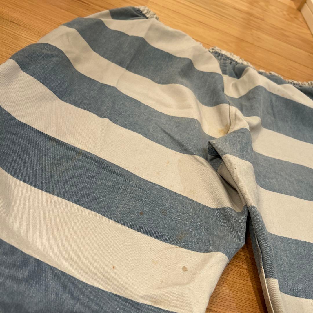 80s ビンテージプリズナーパンツprisoner jail 囚人服