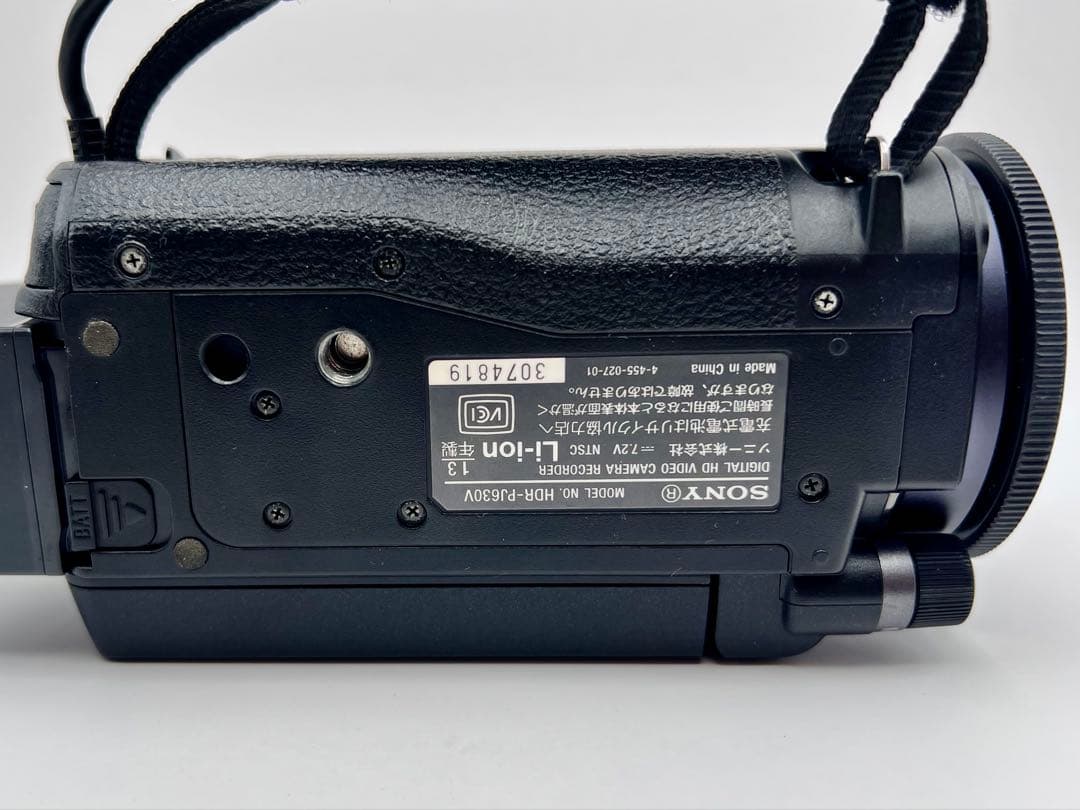SONY HDR-PJ630V ハンディカム 撮影良好 バッテリー付属　#06