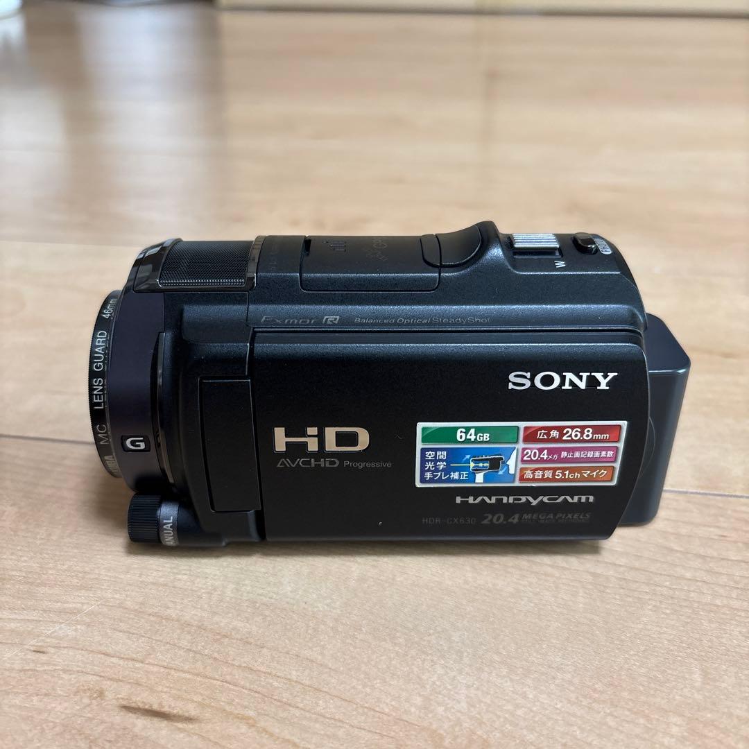 最終値引！SONY HDR-CX630 ビデオカメラ 本体